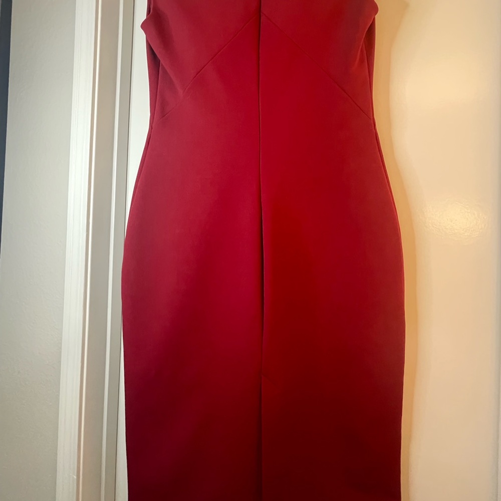 Zara burgundy blue glass dress - Picture 2 of 3